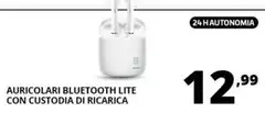 Cellularline - Auricolari Bluetooth Lite Con Custodia Di Ricarica