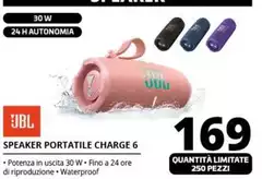 Jbl - Speaker Portatile Charge 6 Jbl - Speaker Portatile Charge 6