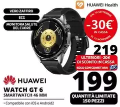 Huawei - Watch GT 6 Smartwatch 46 Mm Huawei - Watch GT 6 Smartwatch 46 Mm