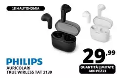 Philips - Auricolari True Wirless TAT 2139