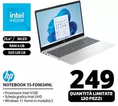 HP - Notebook 15-FD0034NL