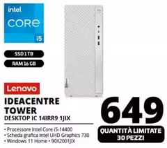 Lenovo - Ideacentre Tower Desktop IC 14IRR9 1JIX Lenovo - Ideacentre Tower Desktop IC 14IRR9 1JIX