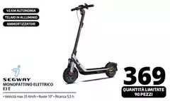 Ninebot By Segway - Monopattino Elettrico E3 E