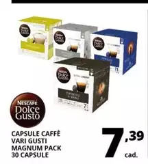 Nescafé - Capsule Caffe Vari Gusti Magnum Pack 30 Capsule Nescafé - Capsule Caffe Vari Gusti Magnum Pack 30 Capsule