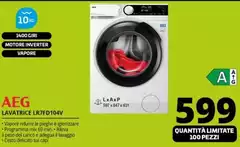 Aeg - Lavatrice LR7FD104V