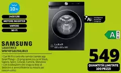 Samsung - Lavatrice WW10FG6U94LBU3