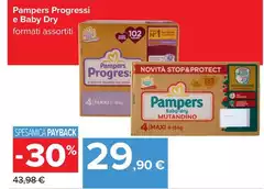 Pampers - Progressi E Baby Dry Pampers - Progressi E Baby Dry