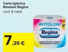 Regina - Carta Igienica Rotoloni Regina - Carta Igienica Rotoloni