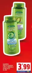 Garnier - Shampoo Fructis Capelli Normali/Hydra Ricci Garnier - Shampoo Fructis Capelli Normali/Hydra Ricci