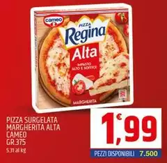 Cameo - Pizza Surgelata Margherita Alta Cameo - Pizza Surgelata Margherita Alta