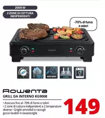 Rowenta - Grill Da Interno KG9008 Rowenta - Grill Da Interno KG9008