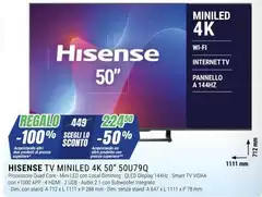 Hisense - Tv Miniled 4k 50" 50u790 Hisense - Tv Miniled 4k 50" 50u790