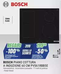 Bosch - Piano Cottura A Induzione PVS61RBB5E Bosch - Piano Cottura A Induzione PVS61RBB5E