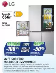 LG - Frigorifero Multidoor GMV960MBDE