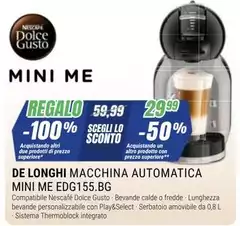 De Longhi -  Automatica Mini Me Edg155.bg
