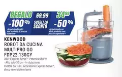 Kenwood - Robot Da Cucina Multipro Go FDP22.130GY Kenwood - Robot Da Cucina Multipro Go FDP22.130GY