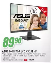 Asus - Monitor Lcd Va24ehf Asus - Monitor Lcd Va24ehf