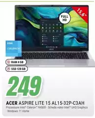 Acer - Aspire Lite 15 AL15-32P-C3AH Acer - Aspire Lite 15 AL15-32P-C3AH