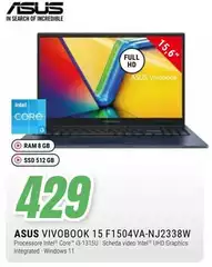 Asus - Vivobook 15 F1504va-NJ2338W Asus - Vivobook 15 F1504va-NJ2338W