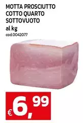 Motta - Prosciutto Cotto Quarto Motta - Prosciutto Cotto Quarto