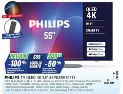 Philips - Tv Qled 4k 55" 55pus9010/12 Philips - Tv Qled 4k 55" 55pus9010/12