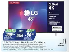 LG - Oled Ai 48" Serie B5 - OLED48B56LA
