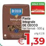 De Cecco - Pasta Integrale