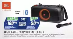 Jbl - Speaker Partybox On The Go 2