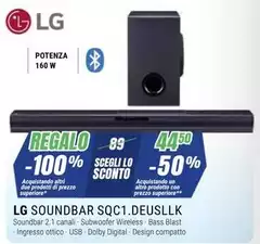 LG - Soundbar SQC 1.DEUSLLK