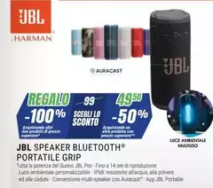 Jbl - Speaker Bluetooth Portatile Grip