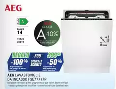 Aeg - Lavastoviglie Da Incasso FSE77717P