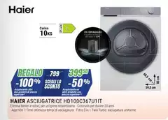 Haier - Asciugatrice hd100c367u11t Haier - Asciugatrice hd100c367u11t