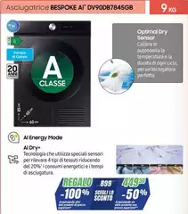Samsung - Asciugatrice Bespoke AI DV90DB7845GB
