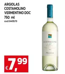 Argiolas - Costamolino Vermentino DOC