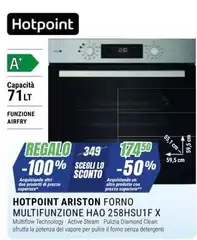 Hotpoint - Ariston Forno Multifunzione 258hsu11f X