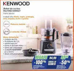 Kenwood - Robot Da Cucina Multipro Compact Kenwood - Robot Da Cucina Multipro Compact