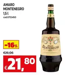 Montenegro - Amaro Montenegro - Amaro