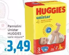 Huggies - Pannolini Unistar Huggies - Pannolini Unistar