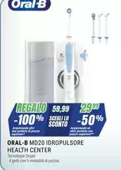 Oral b - Md20 Idropulsore Health Center Oral b - Md20 Idropulsore Health Center