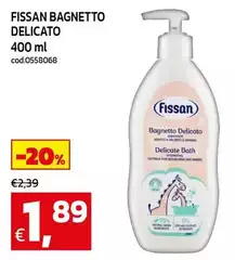 Fissan - Bagnetto Delicato Fissan - Bagnetto Delicato