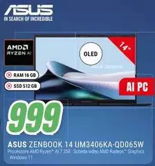 Asus - Zenbook 14 UM3406KA-QD065W Asus - Zenbook 14 UM3406KA-QD065W