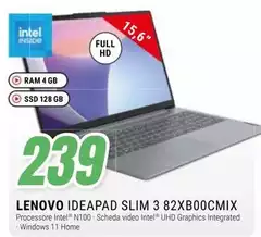 Lenovo - Ideapad Slim 3 82XB00CMI X Ssd 128GB