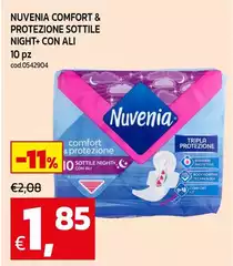 Nuvenia -  Comfort & Protezione Sottile Night+ Con Ali