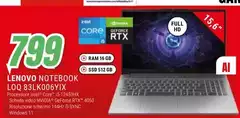 Lenovo - Notebook LOQ 83LKO06YIX