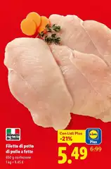 Filetto Di Petto Di Pollo A Fette