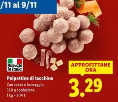 Polpettine Di Tacchino