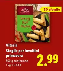 Vitasia - Sfoglie Per Involtini Primavera