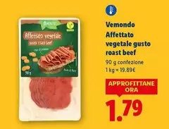 Vemondo - Affettato Vegetale Gusto Roast Beef