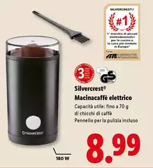 Silvercrest - Macinacaffe Elettrico Silvercrest - Macinacaffe Elettrico