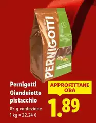 Pernigotti - Gianduiotto Pistacchio Pernigotti - Gianduiotto Pistacchio